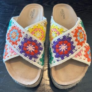 Arizona Daisy Crochet Wedges